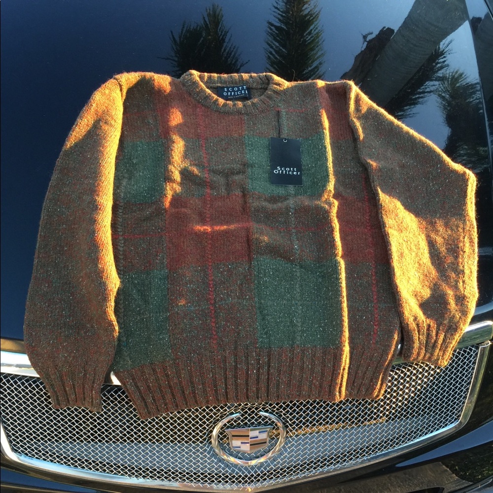 10%OFF New Nat Geographic Scottish M Wool Sweater